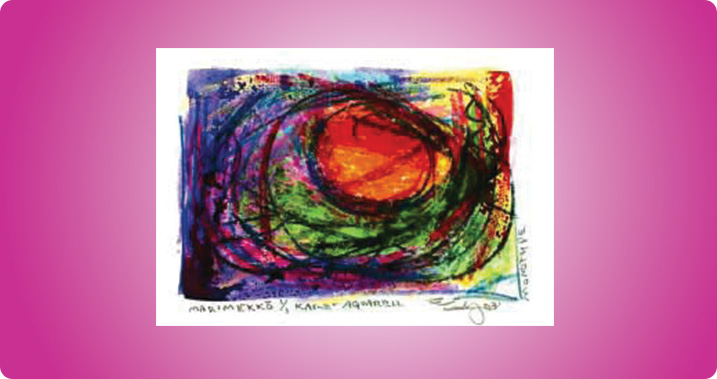Aquarelle Crayon Monotype